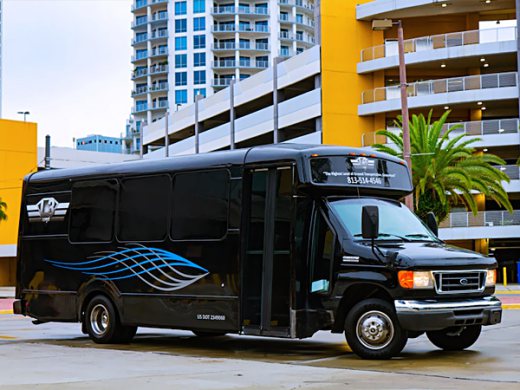 Largo party bus rental