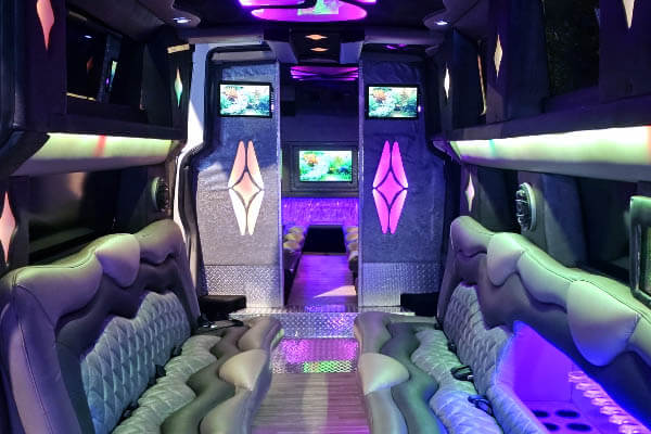 hummer limo interior