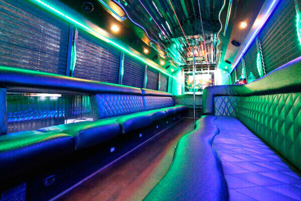 laser lights bus