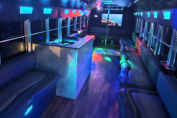 party bus with new stereo