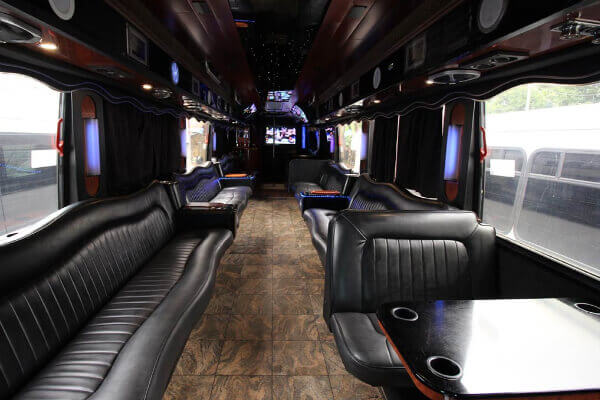 party bus interior